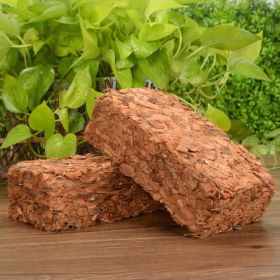 500g Coconut Fiber Brick Good Water Absorption Great Root Protective Coconut Fiber Brick For Flower Plants Growing