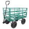 Wagon Cart Garden cart trucks make it easier to transport firewood