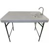 Auxiliary Table Serving Coffee White Premium Game Cleaning Station Two Man Portable Folding Table 180cm Travel Chair Tent Picnic