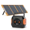 320W Portable Power Station;  Flashfish 292Wh 80000mAh Solar Generator Backup Power With LASHFISH 18V/100W Foldable Solar Panel;  Portable Solar Charg