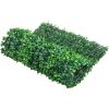 VEVOR 12PCS 24"x16" Grass Wall Panels for 32 SQ Feet, Boxwood Hedge Wall Panels, Artificial Grass Backdrop Wall 1.6", Privacy Hedge Screen UV Protecte