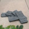 20 PCS Cobbled Stone Effect Plastic Garden Lawn Border Edging