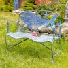 Bench/Arm Chair, Metal Furniture Collection, Coastal Furniture for Fantastic in Any Home, Garden, Porch, Outdoor Bench