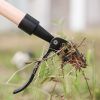 1pc Garden Rake; Manual Weeder With Foot Pedal And Pawls; Grass Shovel; Great Tool For Weeding; Weed Extractor