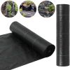 5 ft. x 100 ft. Black Heavy-Duty Landscape Fabric Pro Commercial Weed Barrier