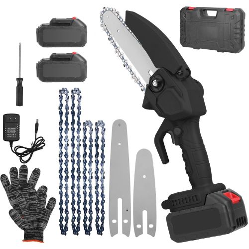 Electric Mini Chainsaw Portable Handheld Cordless Small Chain Saw Battery Powered Electric Mini Chainsaw Portable Handheld Cordless Small Chain Saw Battery Powered