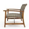 HAMPTON WOOD + WICKER LOVESEAT